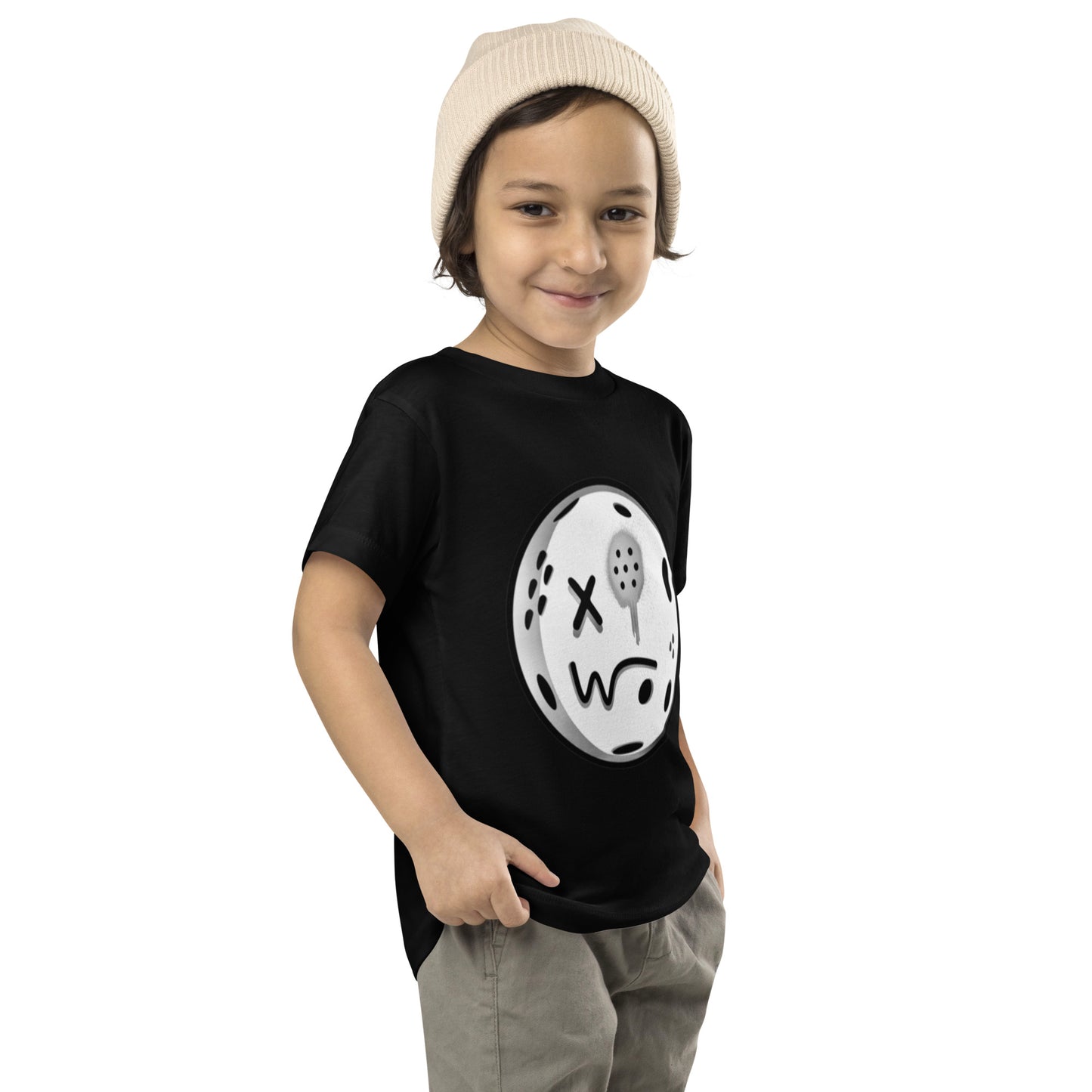 B&W SpinFace Toddler Short Sleeve Tee