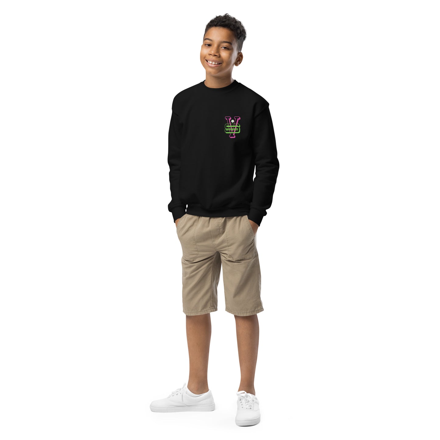 Varsity Collection Youth crewneck sweatshirt