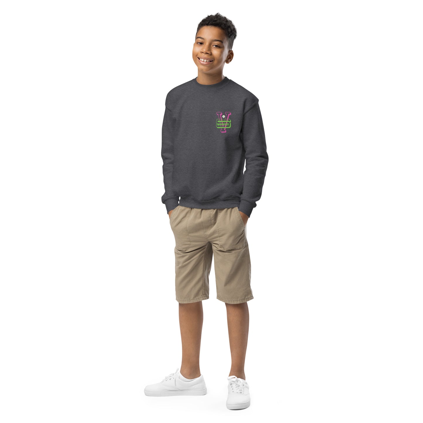 Varsity Collection Youth crewneck sweatshirt